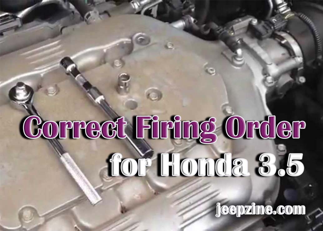 Firing Order 2014 Honda Odyssey 3.5