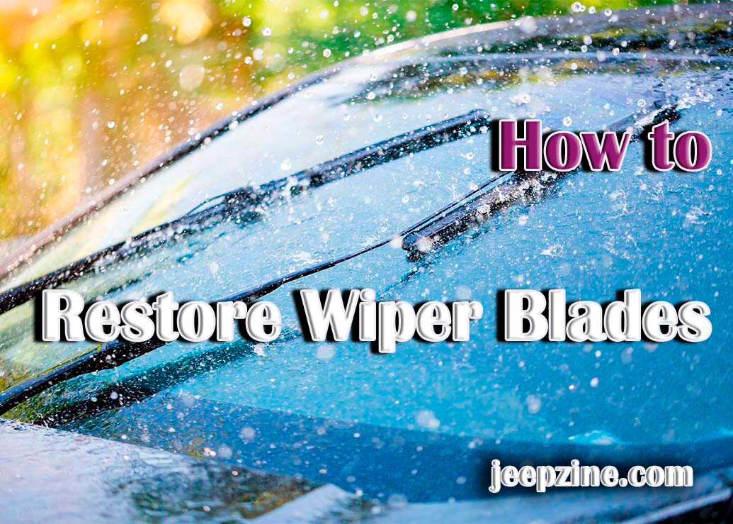 Restoring Wiper Blades: A Step-by-Step Guide