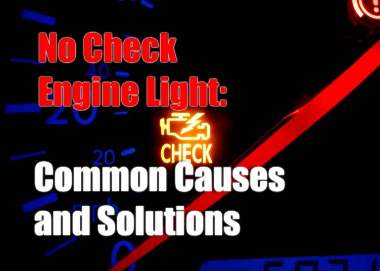 No Check Engine Light How To Diagnose And Fix The Problem