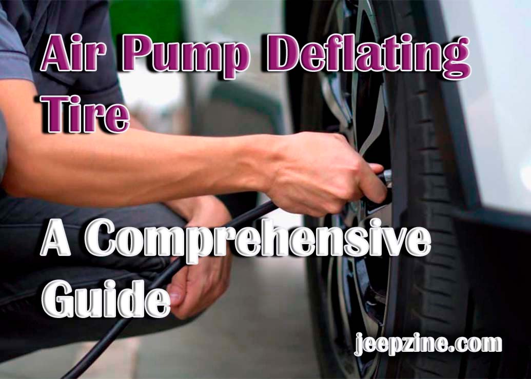 How To Deflate A Tire With An Air Pump