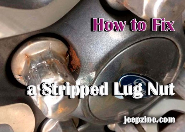 Fixing a Stripped Lug Nut in Your Vehicle